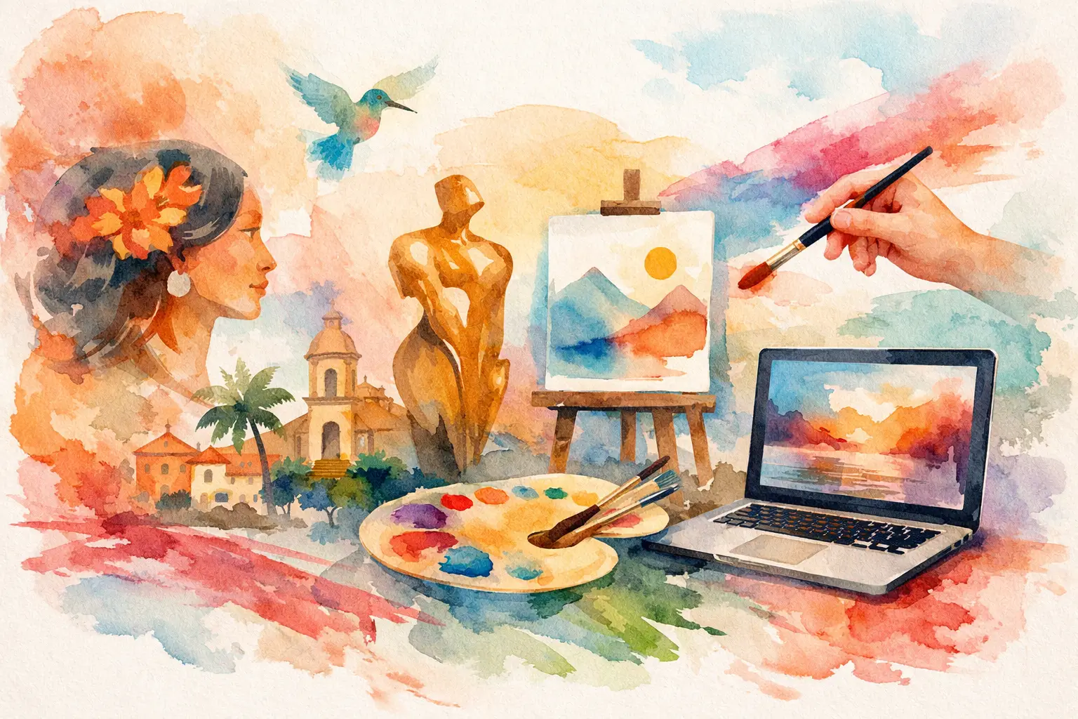 Arte contemporáneo latinoamericano online hoy
